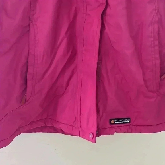 [L]Misty Mountain Pink  Waterproof Winter Fleece Jacket - Picture 3 of 12